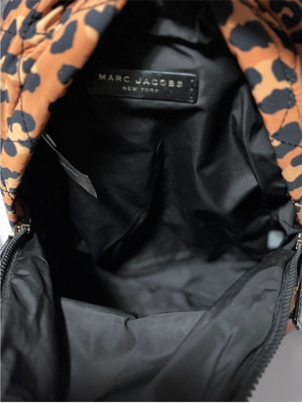 Marc Jacobs Leopard-Print Mini Backpack - Brown & Black. BRAND NEW CONDITION - Picture 7 of 11